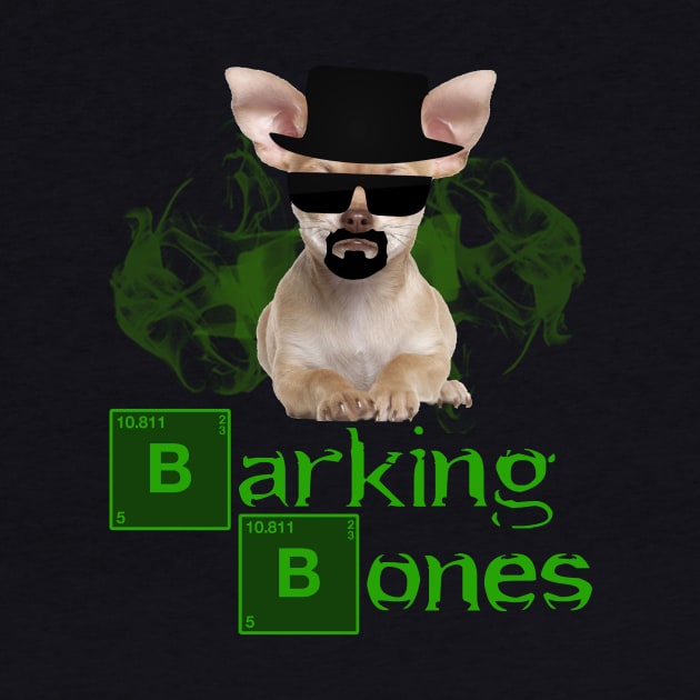 Chihuahua Breaking Bad Parody funny, humorous T-shirt by The Dude